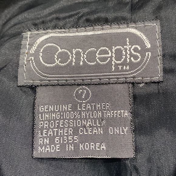 Concepts Leather Pencil Skirt - Picture 6 of 6